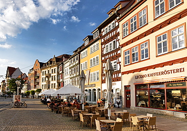 Cathedral Square, Domplatz, Erfurt, Thuringia, Germany