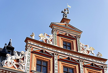 Haus zum Breiten Herd, Fish Market, Erfurt, Thuringia, Germany