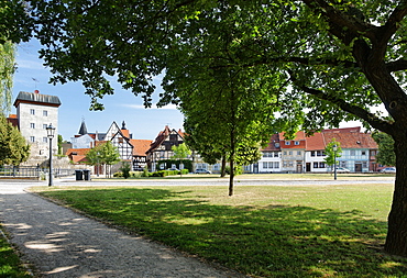 Word Lane and Word garden, Quedlinburg, Saxony-Anhalt, Germany