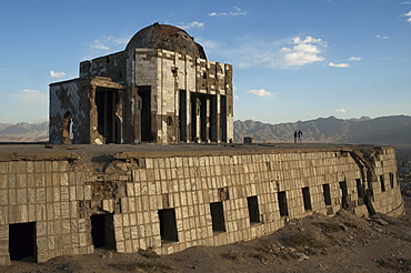 Mausoleum of King Mohammad Nadir Shah (King of Afghanistan from 1925 to 1933) on the Tapa Maranjan Ridge in Kabul,, Afghanistan