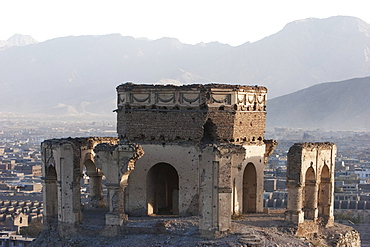 Tomb of Sultan Mohammad on the Tapa Maranjan Ridge in Kabul,, Afghanistan