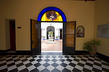 Moorish courtyard of Ex Casa Frias Herrera, San Miguel de Tucuman, Argentina