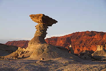 El Hongo Formation, Valle de la Luna (Moon Valley), Ischigualasto Natural Park, San Juan, Argentina