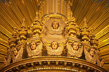 Detail of the main altarpiece of the Basilica Cathedral, Salta, Salta, Argentina