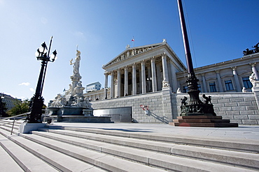 Parliament building, Vienna (Wien), Austria