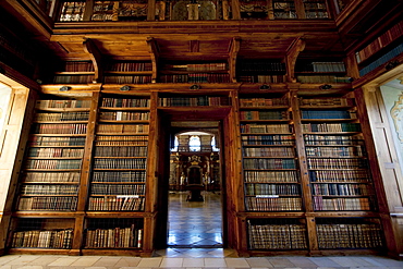 Small Library Room of Stift Melk Benedictine Monastery, Lower Austria, Austria