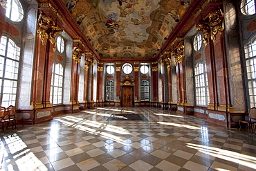 Marble Hall in the Stift Melk Benedictine Monastery, Lower Austria, Austria