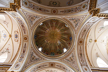 Cupola in the Metropolitan Cathedral, Cochabamba, Bolivia