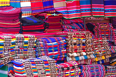 Market stalls, Tarabuco, Chuquisaca Department, Bolivia