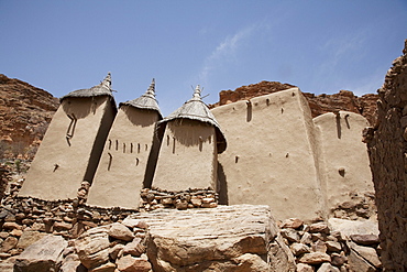 Granaries in Neni, Mali