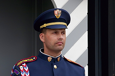 Honour Guard by the Prague Castle, Prague, Czech Republic