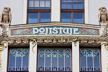 Pojistuje building, Prague, Czech Republic