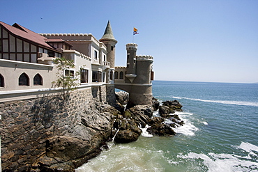 Castillo Wulff, ViâˆšÂ±a del Mar, Valparaiso Region, Chile