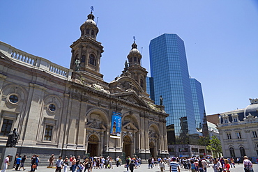 Metropolitan Cathedral, Santiago, Regiâˆšâ‰¥n Metropolitana, Chile