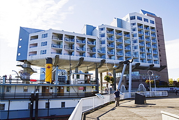 Condomiums at Westminster Quay, New Westminster, British Columbia, Canada