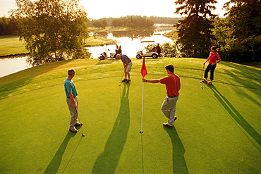 Golfers, Pinawa, Manitoba