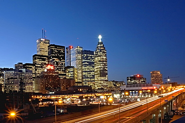 City Skyline from Harbourfront, Toronto, Ontario