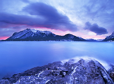 Lake Abraham, Kooteny Plains, Alberta.