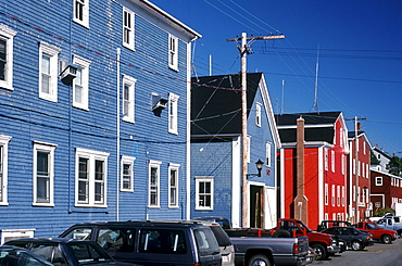 World Hertitage designated town on South Shore, Lunenburg, Nova Scotia.