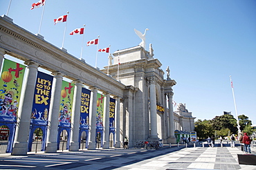 Princes' Gate during CNE, Toronto, Ontario