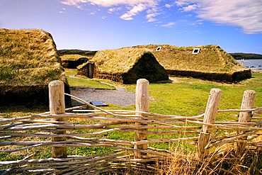 Three Norse Buildings, L'Anse aux Meadows National Historic Site, St-Lunaire-Griquet, Newfoundland