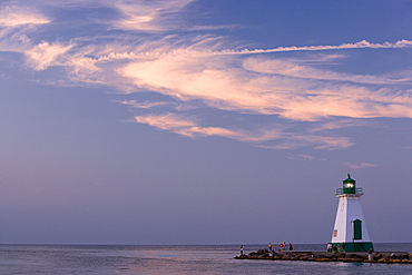 Port Dalhousie Harbour, St. Catherines. Ontario, Canada