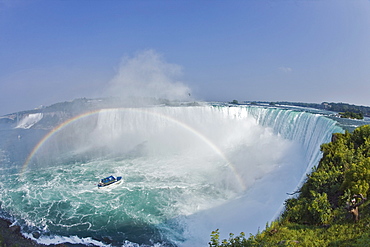 Horseshoe Falls and the Maid of the Mist, Niagara Falls, Ontario, Canada