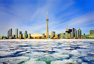 Toronto Skyline in Winter