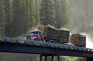 Logging Truck, Tumbler Ridge, BC