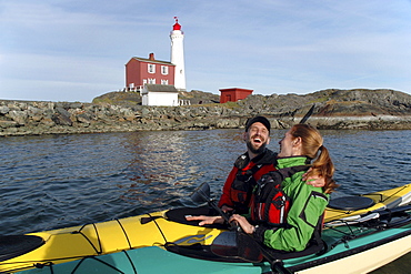 Kayaakers Laughing, Esquimalt, BC