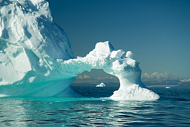 Iceberg in Eclipse Sound near Pond Inlet, Nunavut, Canada