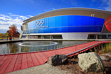 Richmond Olympic Oval, speed skating venue for 2010 Winter Olympics, Richmond, British Columbia