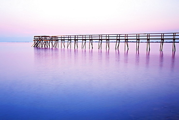 Pier on Lake Winnipeg, Matlock, Manitoba