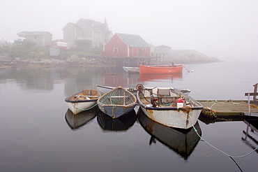 Fishing boats, Peggy's Cove, Nova Scotia