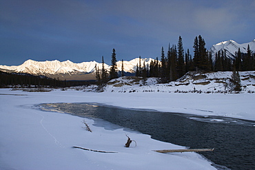 North Saskatchewan River, Kootenay Plains, Alberta