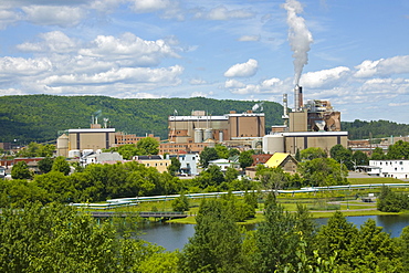 Frasier Pulp and Paper Mill, Edmundston, New Brunswick