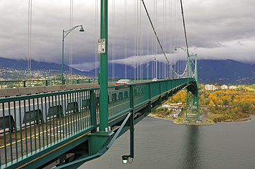 The Lions' Gate bridge, Vancouver, British Columbia