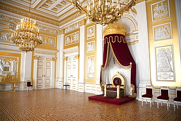 Throne Hall of King Ludwig at the Residence, Munich, Bavaria, Germany