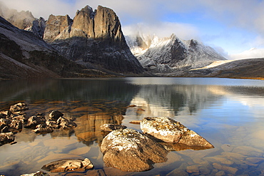 Sunrise at Divide Lake, Tombstone Territorial Park, Yukon