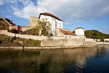 Veste Niederhaus along the Danube River, Passau, Bavaria, Germany