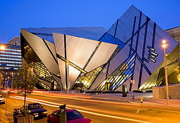 Michael Lee Chin Crystal Building at the Royal Ontario Museum, Toronto, Ontario