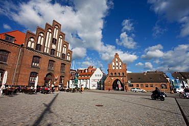 Water Gate from the second half of the 15th century, Wismar, Germany