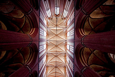 Vault of St. Nikolai Church, Wismar, Germany