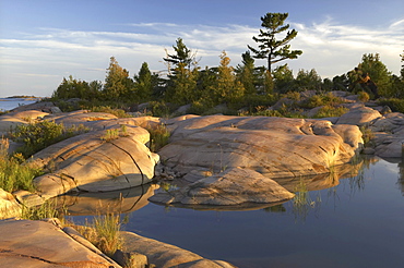 Sunset on Desjardin Bay, Georgian Bay, Ontario, Canada