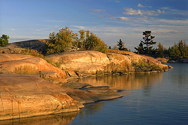 Sunset on Desjardin Bay, Georgian Bay, Ontario, Canada