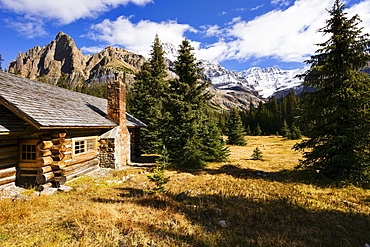 Elizabeth Parker Hut and Mountains, Yoho National Park, British Columbia