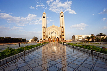 Cathedral of St. Mina Monastery in Mariut, Egypt