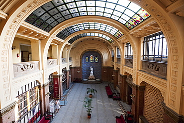 Foyer of the Gellurt Bath, Budapest, Hungary