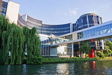 Banks Of The Ill River, Strasbourg, France