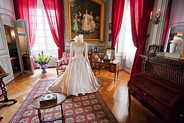 Bridal Chamber in the Private Apartments of the Chuteau de Cheverny, Cheverny, France